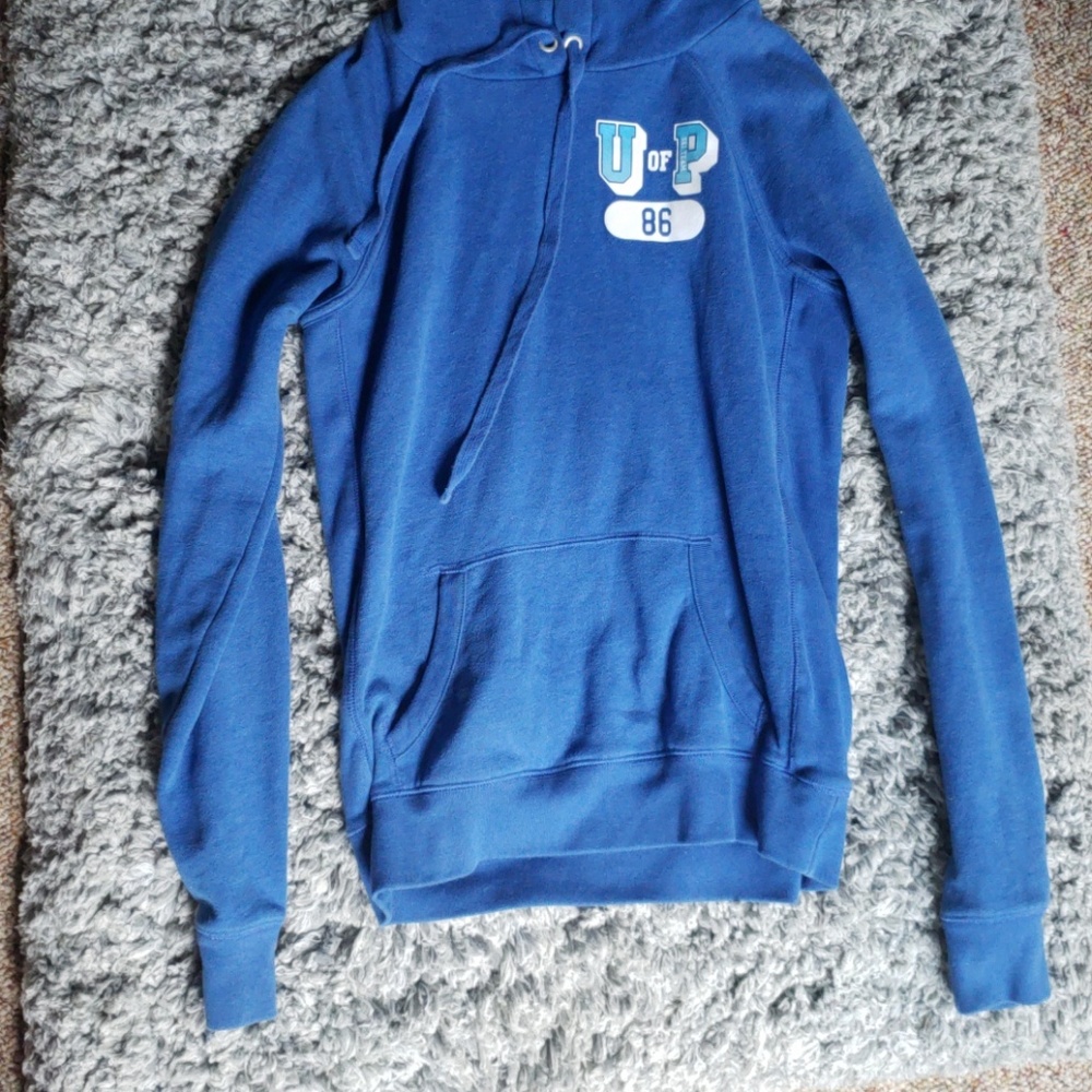 Blue sweatshirt